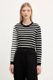 Desigual pulover de l&acirc;nă BERGEN culoarea negru, light, 25WWJF08