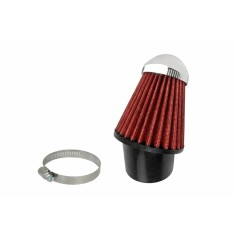 Filtru Aer Sport 45&deg; Universal &ndash; Debit Mare, 60-62mm, pentru Moto, ATV și Scutere