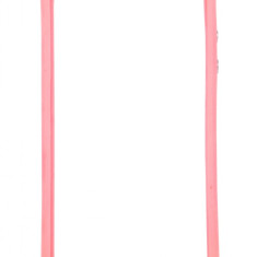 Husa bumper roz transparent pentru Apple iPhone 4/4S