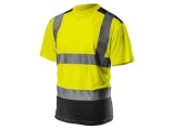 Tricou galben-negru M cu elemente reflectorizante - NEO TOOLS
