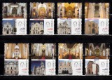 A12 S5 10 - Timbre foarte vechi - Portugalia - obiective turistice celebre, Istorie, Nestampilat