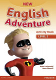 New English Adventure Level 2, Activity Book + CD - Paperback brosat - Tessa Lochowski, Anne Worrall - Pearson