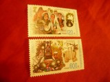 Serie Bulgaria 1998 - Europa CEPT - Folclor - 2 valori