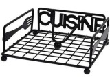 Suport pentru servetele &quot;Cuisine&quot; 18X18X7сm, metal negru