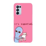 Husa compatibila cu Oppo A54 5G model Alien first contact, Silicon, TPU, Viceversa, Transparent, Carcasa