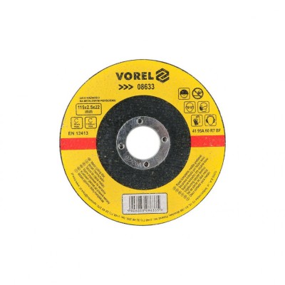 Disc debitat metale 115 x 2.5 x 22 mm Vorel 08633 foto