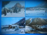 HOPCT LOT 3556 - 4 CARTI POSTALE-IARNA IN POIANA BRASOV-NECIRCULATE