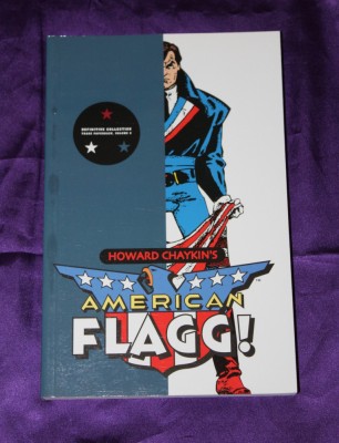 American Flagg vol 2 benzi desenate roman grafic engleza foto