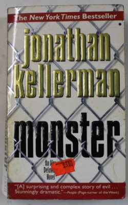 MONSTER by JONATHAN KELLERMAN , 2000 foto