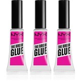NYX Professional Makeup The Brow Glue gel pentru sprancene 3x5 g