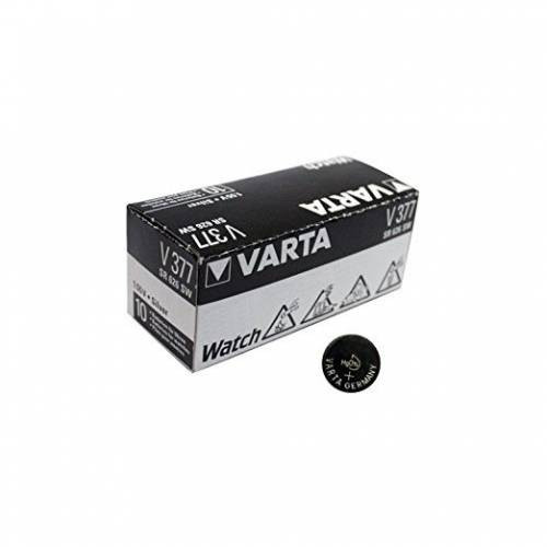 Set 10 Baterie de ceas Varta V377 SR626SW AG4 Silver Oxide 1.55V