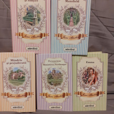 JANE AUSTEN ROMANE DRAGOSTE (5 VOL) EDITIE CARTONATA