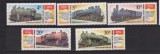 RUSIA , U.R.S.S. 1986 MI. 5649-5653 MNH