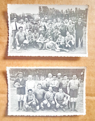 C613-Set 2 Foto vechi cu formatii sportive. Rugby-Fotbal sau Rugby amandoua. foto