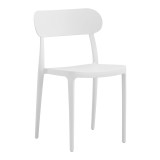 Cumpara ieftin Scaun de gradina Amvroan cu protectie UV alb plastic PP 51x49x79.5 cm