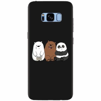 Husa silicon pentru Samsung S8 Plus, Bears foto