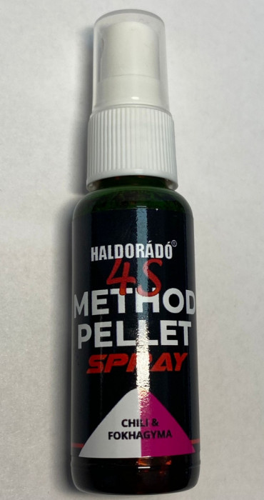 Haldorado 4S Method Pellet Spray 30ml - Usturoi &amp; Chilli