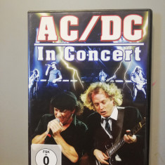 AC DC - In Concert (DVD/Muzica Rock) - (2012/Germany) - ca Nou/Original