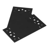Conector decorativ negru 155x176x85x2.5mm