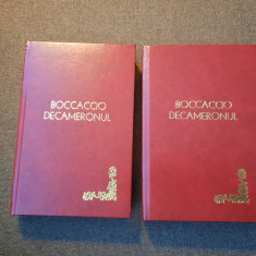 Giovanni Boccaccio - Decameronul (2 volume) LEGATE DE LUX