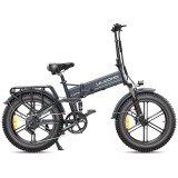 Bicicleta electrica pliabila Ulzomo Dunes 20 E-bike, motor 750W, 48V 16Ah, autonomie 120km, viteza maxima 40km/h**, Gray, 20&#039;&#039;