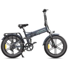 Bicicleta electrica pliabila Ulzomo Dunes 20 E-bike, motor 750W, 48V 16Ah, autonomie 120km, viteza maxima 40km/h**, Gray, 20&#039;&#039;