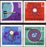1967 - Expo Montreal, serie neuzata