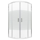 Cumpara ieftin Cabină de duș curbată Madera 90x90x165 fără cădiță