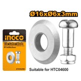 Rola de Rezerva pentru Aparat Taiat Gresie 600mm INGCO HTC04600 &ndash; Carbura de Tungsten, &Oslash;16mm