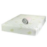 Set Saltea cu arcuri impachetate individual Pocket Spring Milano, 140x200x24cm, fermitate mediu spre soft, sistem de aerisire perimetral, Saltex plus