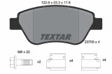 Set placute frana TEXTAR 2370503