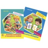 Set 2 Carti Gradinita 5-6 ani - Stiinte 2027 - Auxiliare Scolara