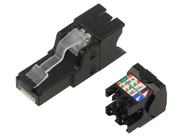 Mufă RJ45 Cat 6a 8p8c 26-22AWG