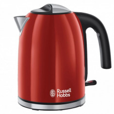 Fierbator electric Russell Hobbs 1.7 l, 2400 W, filtru de calcar, 20412-70, Rosu - RESIGILAT