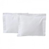 SET 2 FETE PERNA BUMBAC DAMASC, 40X40 CM