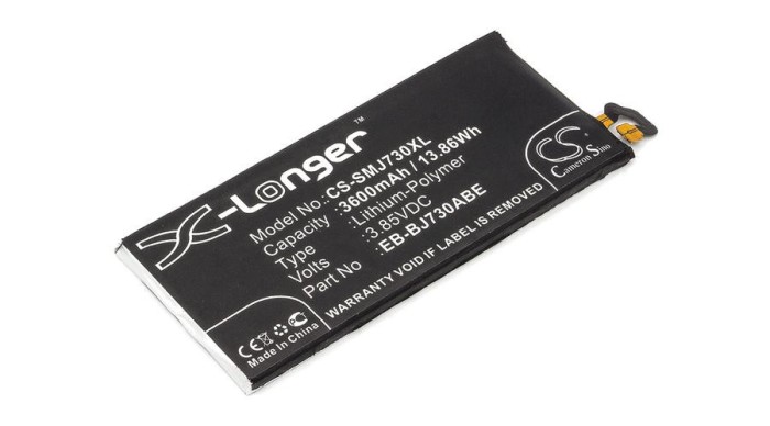 Cameron Sino 3600mAh Samsung Galaxy J7 2017,Galaxy J7 Pro 2017 Duos,SM-J730G/DS,Galaxy J7 Pro 2017 Duos TD-LTE,SM-J730K,Galaxy J7 7 TD-LTE,SM-J730GM/D