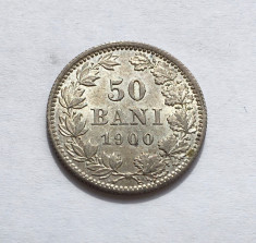 50 Bani 1900 UNC Piesa de Colectie! foto