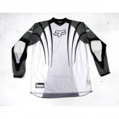 Tricou Motocross Fox Stafer culoare alb/crem marime M Cod Produs: MX_NEW 02162206004 foto