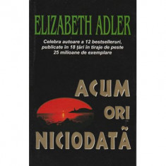 Acum ori niciodata - Elizabeth Adler