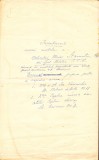 A3624N Inventarul averii rămase &icirc;n Basarabia a unui ofițer superior rom&acirc;n medic militar după ultimatumul sovietic din anul 1940