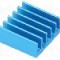 Radiator extrudat, aluminiu, 17mm x 17mm, albastra, Advanced Thermal Solutions - ATS-X53170B-C1-R0