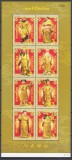 DB1 Mitologie Tailanda 2011 Cei 8 Zei Nemuritori MS tipar in relief MNH