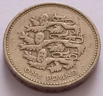 Marea Britanie, 1 Pound 1997 - Regina Elisabeta II foto