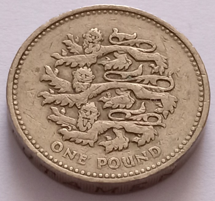 Marea Britanie, 1 Pound 1997 - Regina Elisabeta II