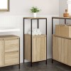 VidaXL Dulap de baie cu rafturi Stejar Sonoma 36x35x95 cm