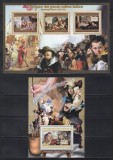 Guineea 2012 - Picturi ale marilor maeștri italieni - Tiepolo, Colita + Bloc, Cota 34 EURO, MNH