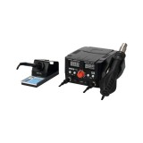 Cumpara ieftin Stație de lipit 2 &icirc;n 1, aparat de lipit 75W și pistol cu aer cald 750W Yato YT-82458