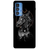 Husa compatibila cu Motorola G20 model Curse Unicorn, Silicon, TPU, Viceversa, Transparent, Carcasa