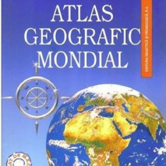 Atlas geografic mondial | Viorela Anastasiu, Ovidiu Ionita, Dan Dumitru