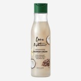 Cremă duş hrănitoare cu unt de cacao&amp;ulei de nucă de cocos organice Love Nature, Oriflame